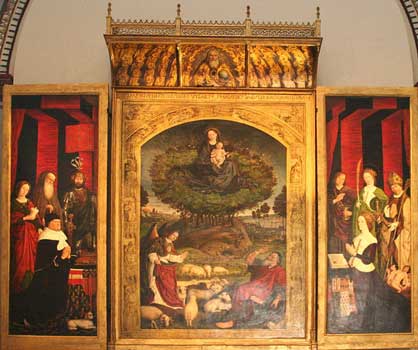 Triptyque (le Buisson Ardent