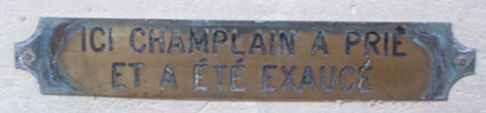 plaque-champlain
